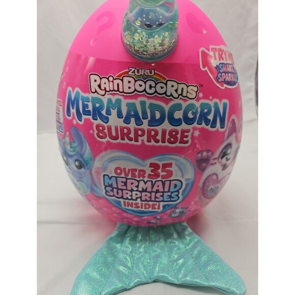 Rainbocorns Mermaidcorn Surprise Plush by ZURU – Collectible Mystery Egg Toy - Picture 2 of 12